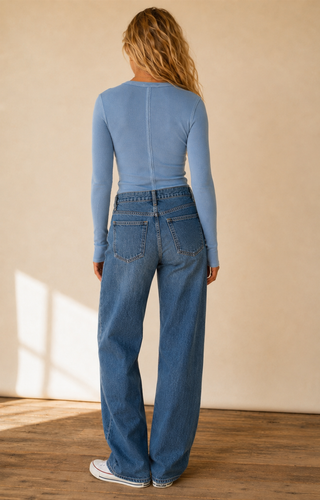 Blue Hour Long Sleeve Top