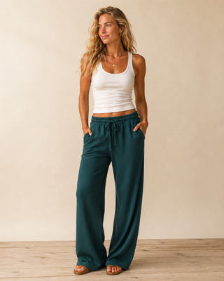 Palm Shade Straight Leg Pant