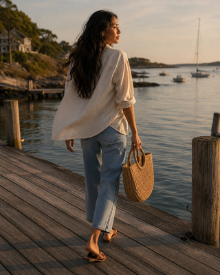 The Tide Line Wide-Leg Jean