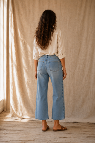 The Tide Line Wide-Leg Jean