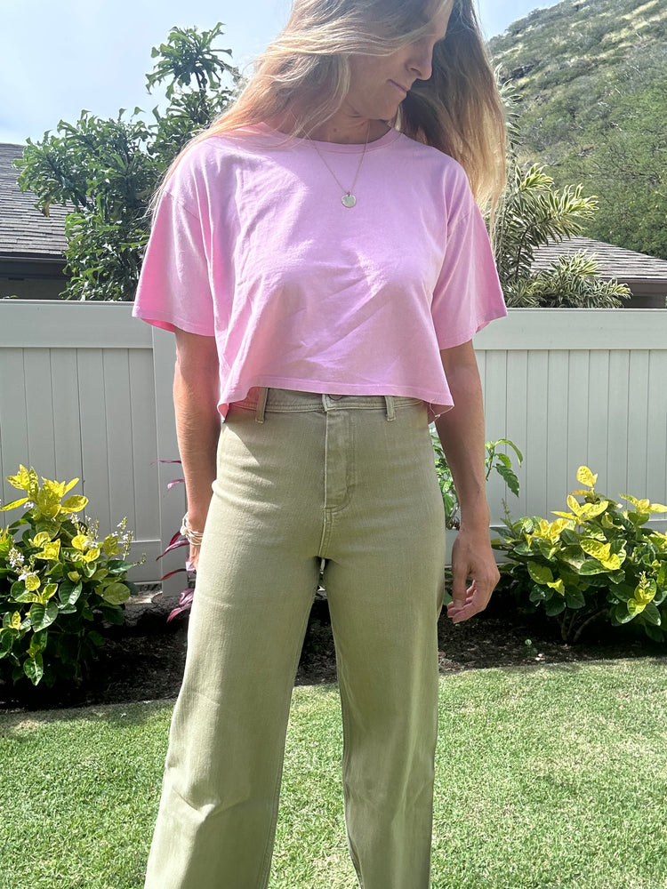It Girl cropped tee