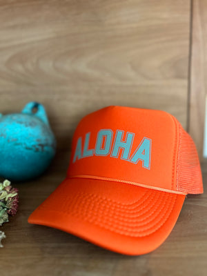 College of Aloha trucker hat