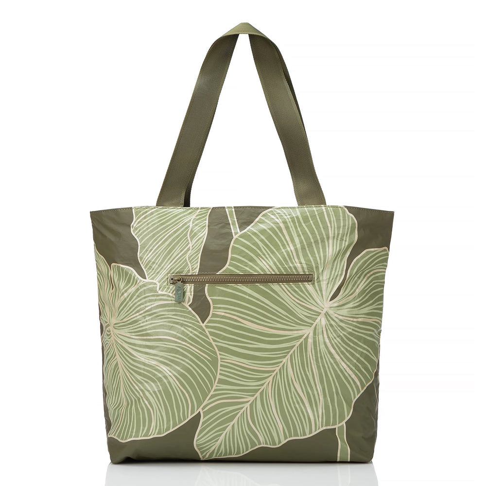 ALOHA COLLECTION Launui Day Tripper tote bag-Glow/Olive