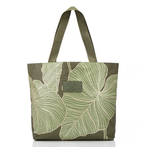 ALOHA COLLECTION Launui Day Tripper tote bag-Glow/Olive