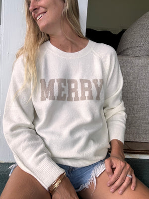 ZSUPPLY Merry Metallic Sweater