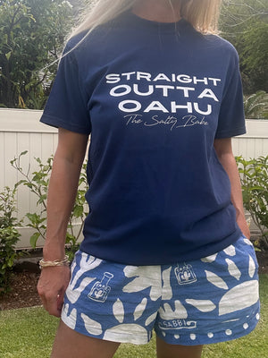 Straight Outta Oahu tee