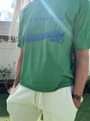 Seahawks Champ cropped tee