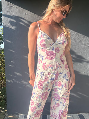 Sussex floral jumpsuit