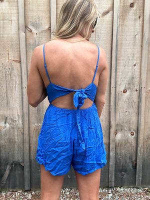 Serena laced romper