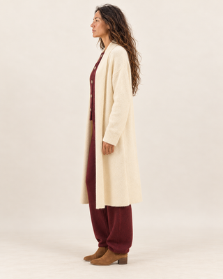 The Laurel Longline Cardigan - Alpaca