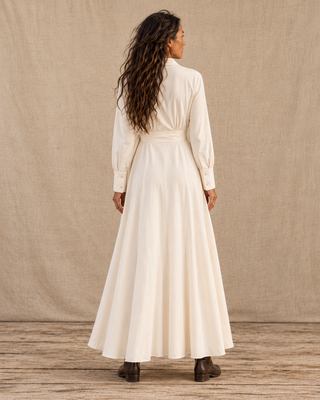 The Marlowe Shirt Dress - Alpaca