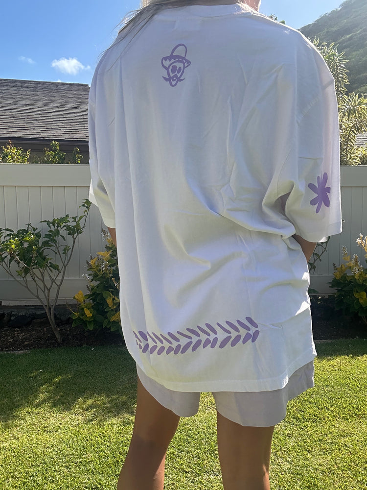 SABBI The Margie Oversized tee-Lilac