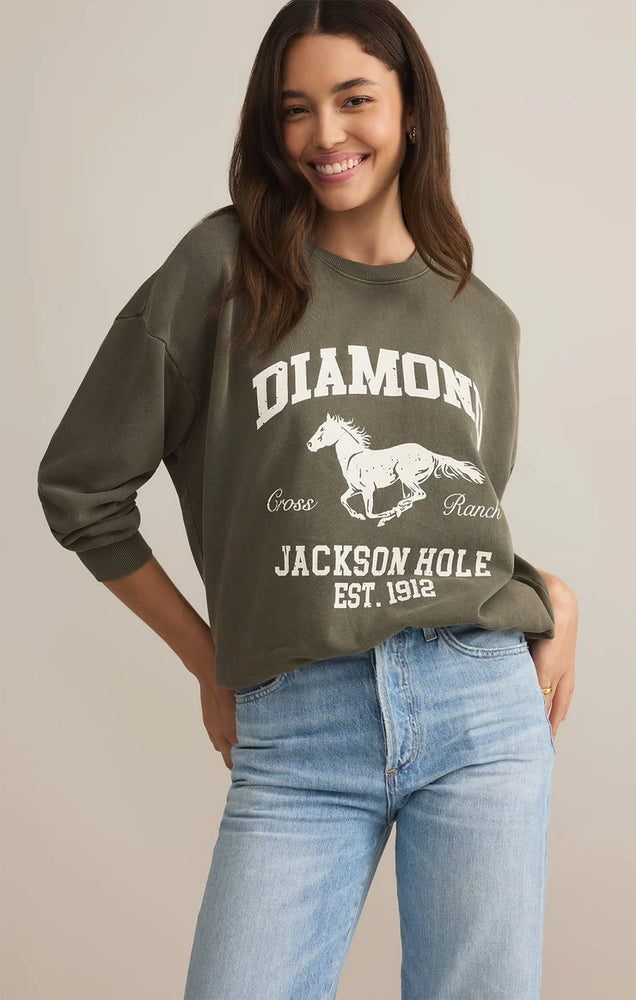 ZSUPPLY Diamond Sunday sweatshirt