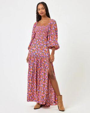 LSPACE Heidi maxi dress- Positively Poppies