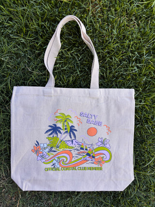 Coastal Club Canvas Tote Bag