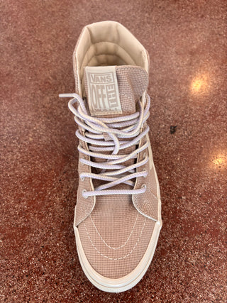 VANS MTE Sk8-Hi Reissue 38 Canvas Sneaker - Weave/Sand