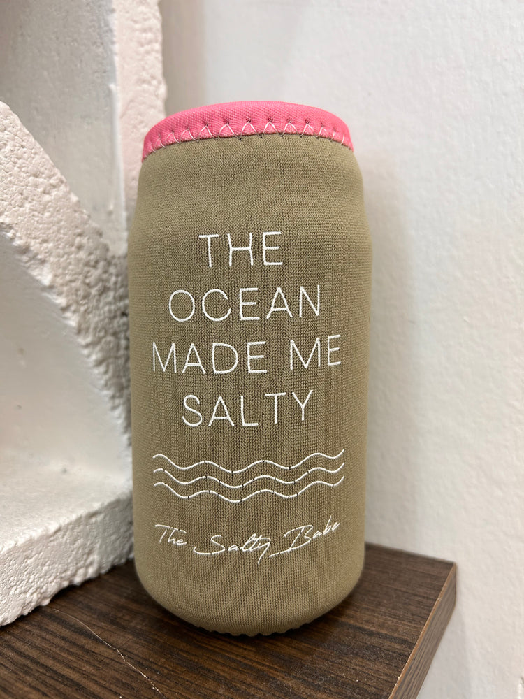 OMMS Salty Babe tall koozie