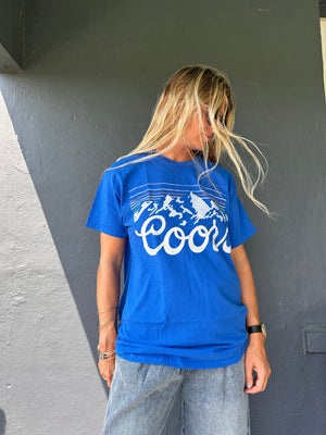 Coors Light Stripes flea market tee