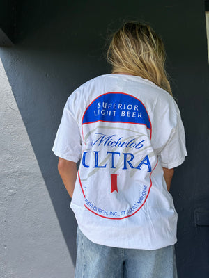 Michelob Ultra flea market tee