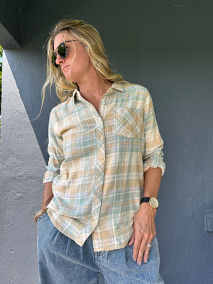 Audrey flannel shirt