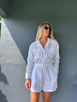 VITAMIN A The Getaway Romper- White