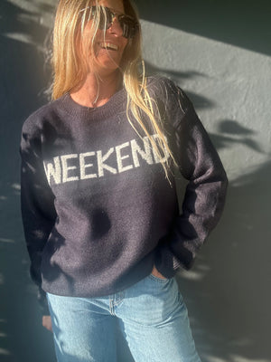 Weekend Plans sweater