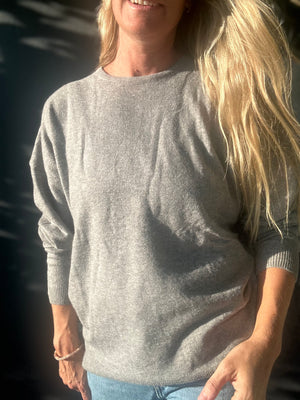 Cashmere Valley crewneck sweater