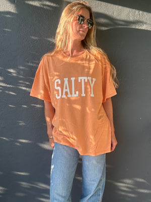 Salty graphic oversized tee