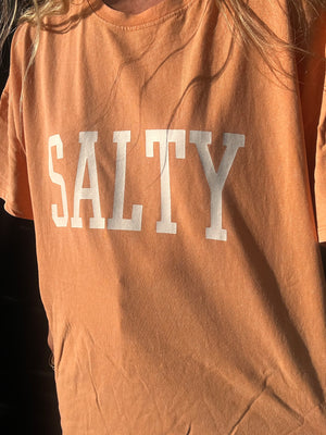 Salty graphic oversized tee