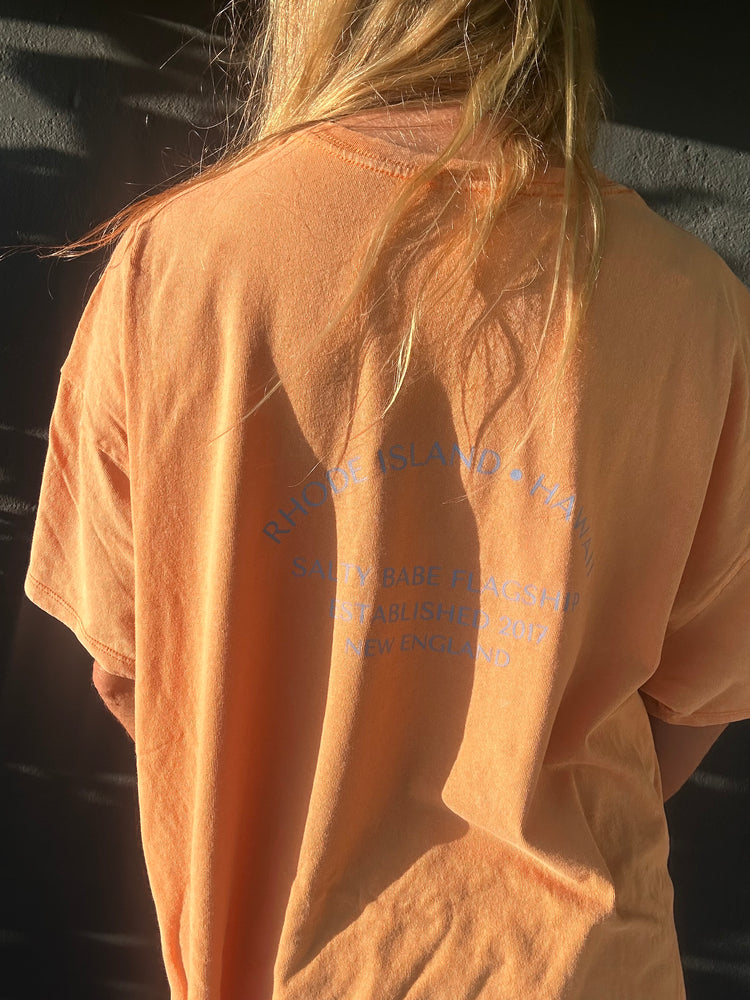 SB Flagship tee shirt-creamsicle