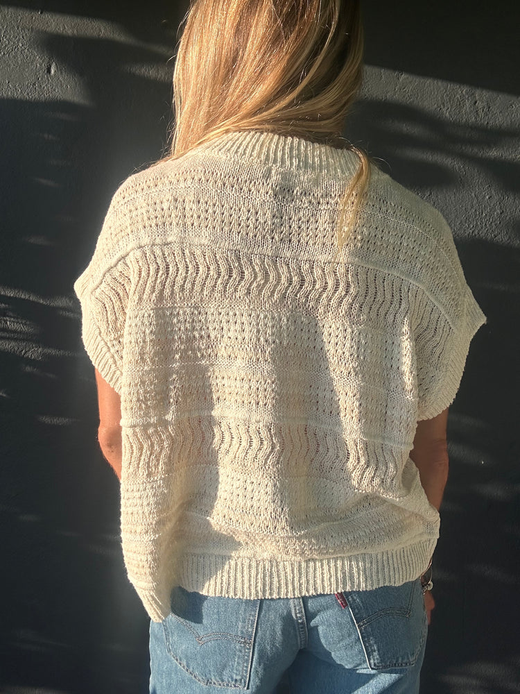 Audette crochet sweater