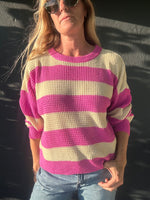 Point of Interest striped sweater