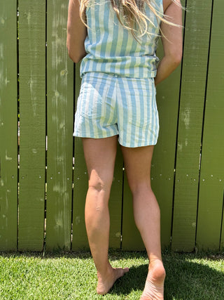 Harbor Stripe Short