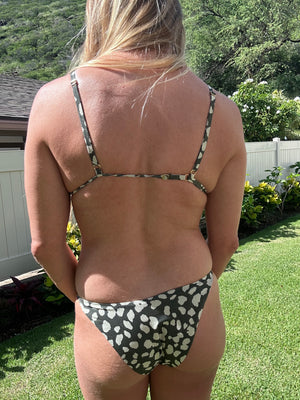 Zakki bikini top-Jungle Safari Shimmer