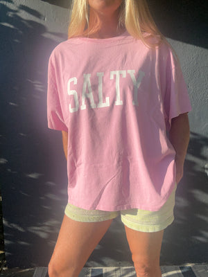 Salty graphic oversized tee