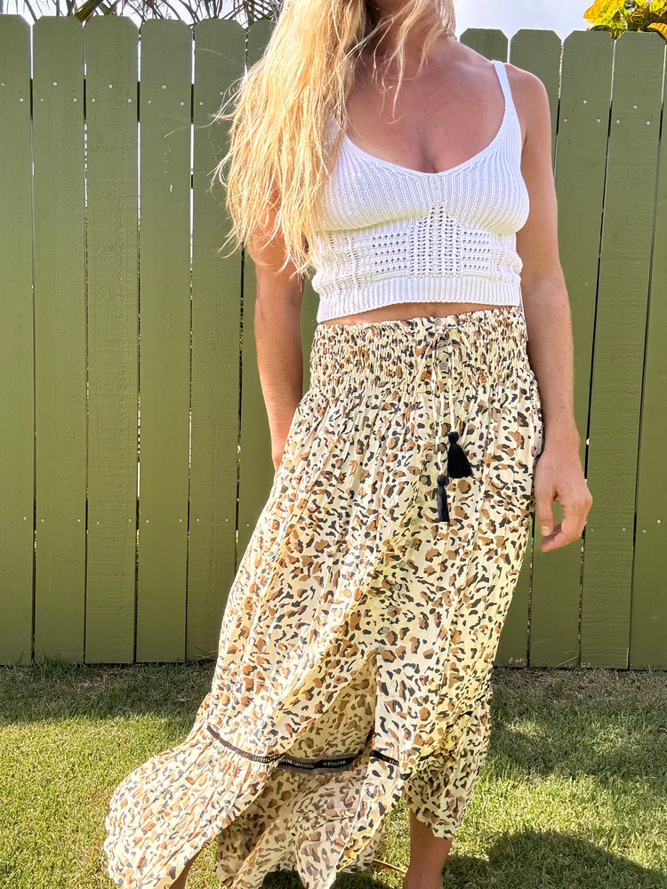 SEA LUSTRE Nomad skirt-Safari