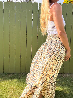 SEA LUSTRE Nomad skirt-Safari