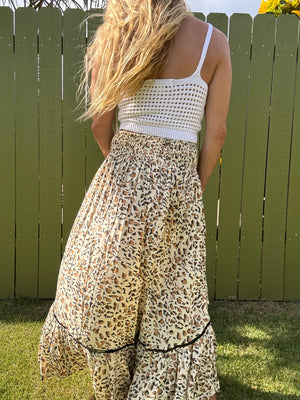 SEA LUSTRE Nomad skirt-Safari