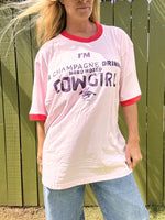 SABBI Hard Nose Cowgirl oversized tee