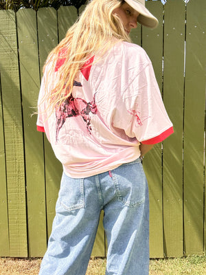 SABBI Hard Nose Cowgirl oversized tee