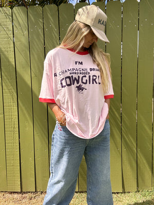 SABBI Hard Nose Cowgirl oversized tee