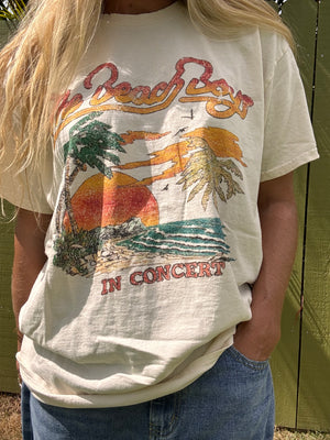 The Beach Boys In Concert thrifted tee