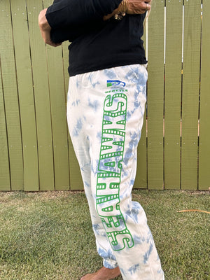 Seahawks playoff sweatpants