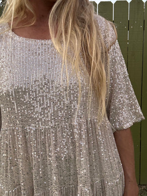 Make Magic Sequin Dress