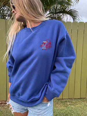 Rodeo Cowgirl Embroidered Sweatshirt