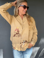 Ride Em Cowboy Embroidered Shirt