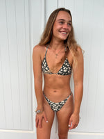 Naos Slide tri bikini top-Jungle Safari Shimmer