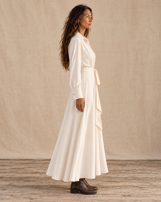 The Marlowe Shirt Dress - Alpaca