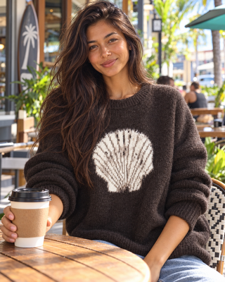 Slow Morning Sweater - Dark Brown