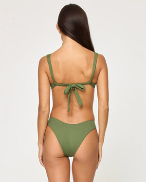 LSPACE Coast to Coast Underwire bikini top-Jungle